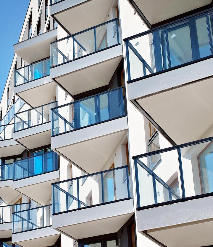 Installation de balcons en fibre de verre, Blainville